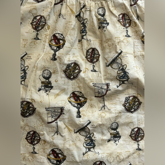 Retrolicious Astronomy Print Dress Small A-Line Pockets - Picture 3 of 6